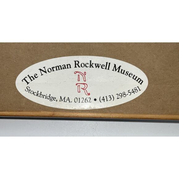 Vintage "A Serious Case" Print by Norman Rockwell /The Norman Rockwell Museum - Picture 5 of 5